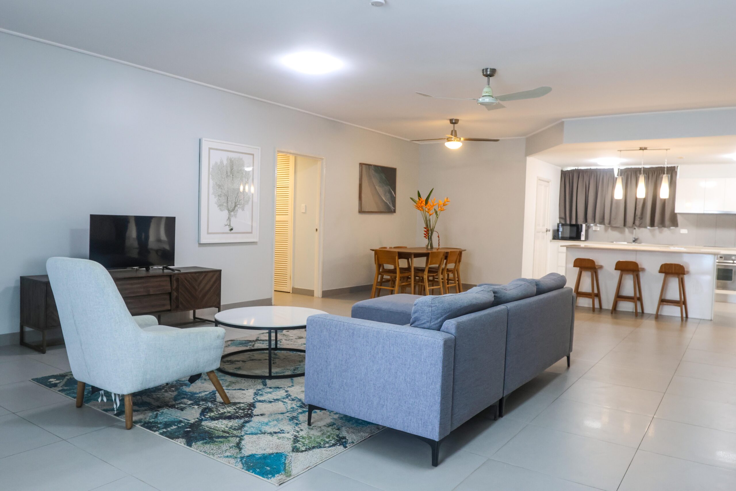 Sea or city views from Bougainville Apartments apartments