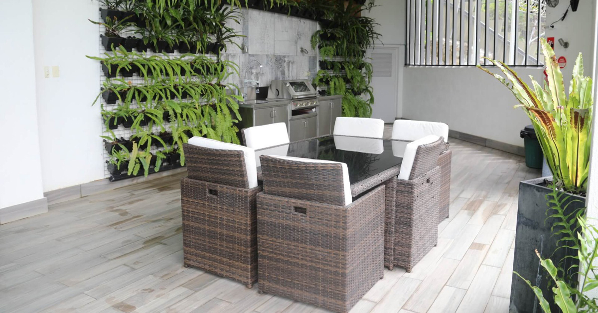 Open-plan living at Ori Lavi Building Port Moresby